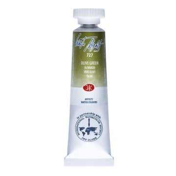 White Nights Watercolor Tüp Sulu Boya 10ml 727 Olive Green