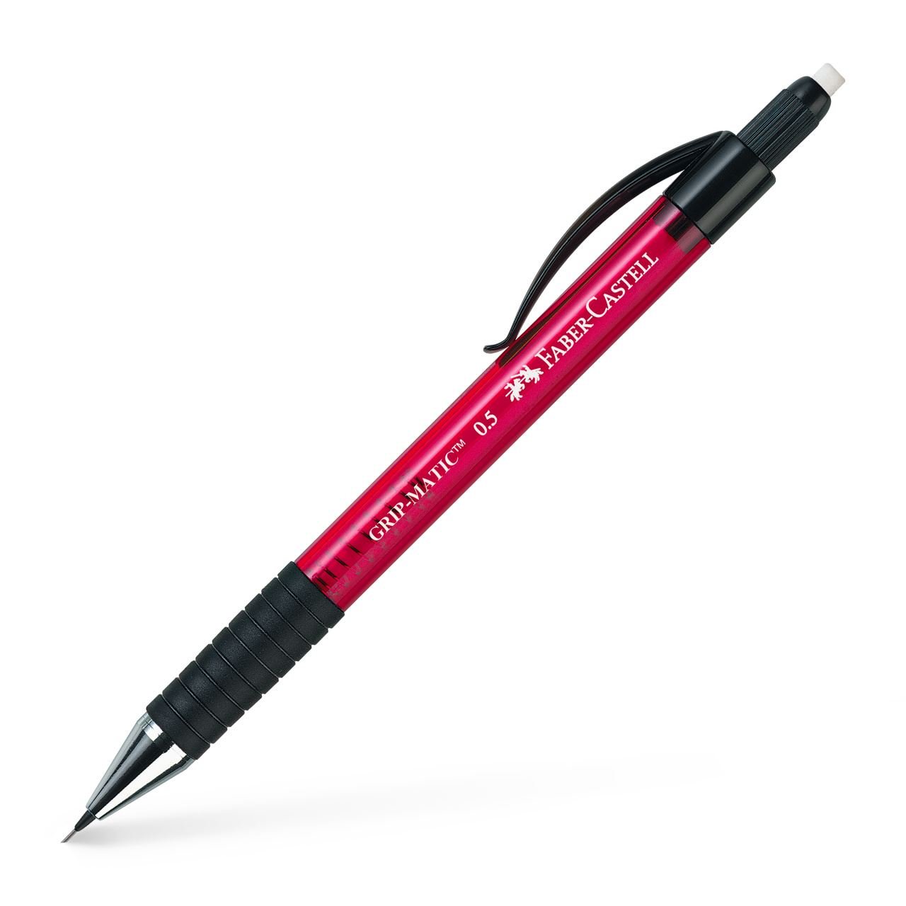 Faber Castell Grip Matic Versatil Uçlu Kalem 1318 0.5mm Kırmızı