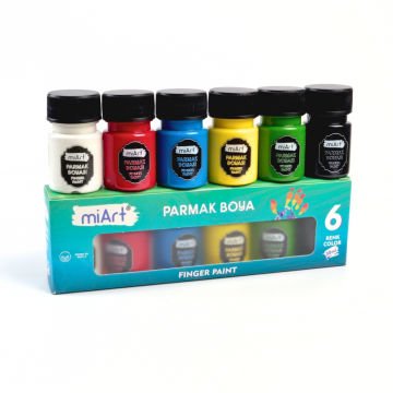 miArt Parmak Boya Seti 6x30ml