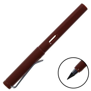 Art Elegant Bitmeyen Eskiz Kalem Kahverengi