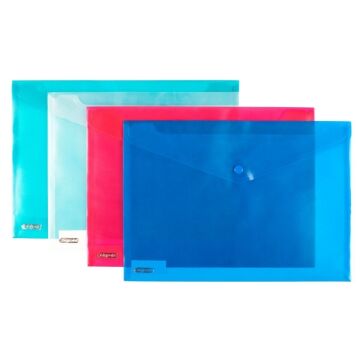 Bigpoint Çıtçıtlı Dosya A3 Mavi