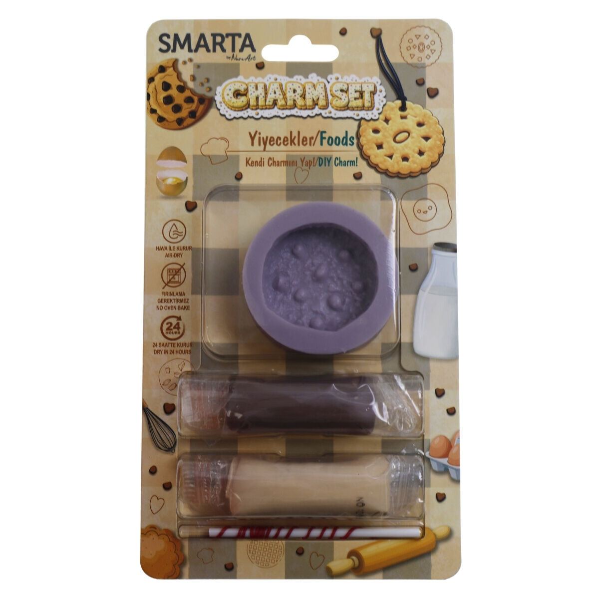 Smarta Charms Seti 5li Çikolatalı Kurabiye