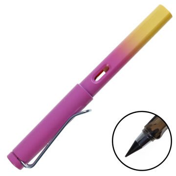 Art Elegant Bitmeyen Eskiz Kalem Pembe Sarı