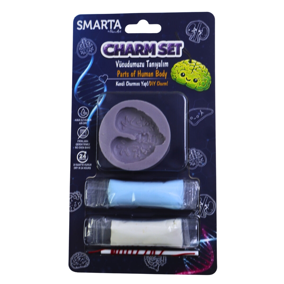 Smarta Charms Seti 5li Kalp