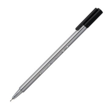 Staedtler Triplus Üçgen Fineliner 0.3mm Siyah