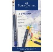 Faber Castell Creative Studio Goldfaber Colored Kuru Boya Kalemi 12 Renk