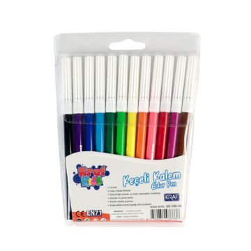 Kraf Kids Keçeli Kalem 12li