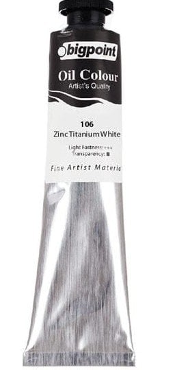 Bigpoint Yağlı Boya 200ml 106 Zinc Titanium White
