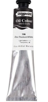 Bigpoint Yağlı Boya 200ml 106 Zinc Titanium White