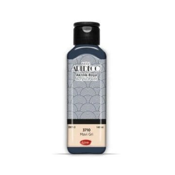 Artdeco Akrilik Boya 140ml 3710 Mavi Gri