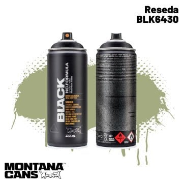 Montana Black Sprey Boya 400ml BLK6430 Reseda