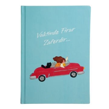 Yıldız Sert Kapak 14x20cm 80yp Duygulu Defter Çizgili Vaktinde