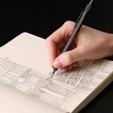 Rotring 600 Mekanik Kurşun Kalem Gri 0.5mm