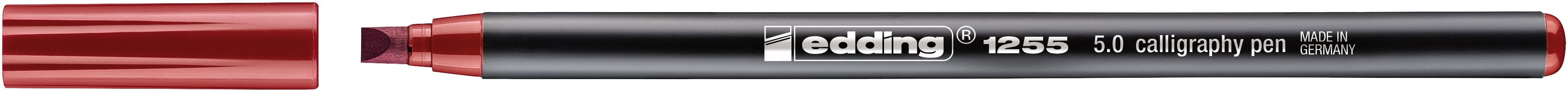 Edding 1255 Kaligrafi Kalemi 5.0mm Bordo