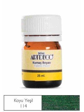 Artdeco Kumaş Boyası 25ml 10 A-114 Koyu Yeşil