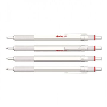 Rotring 600 Tükenmez Kalem İnci Beyazı