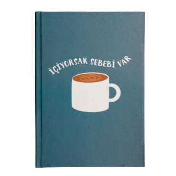 Yıldız Sert Kapak 14x20cm 80yp Duygulu Defter Çizgili İçiyorsak