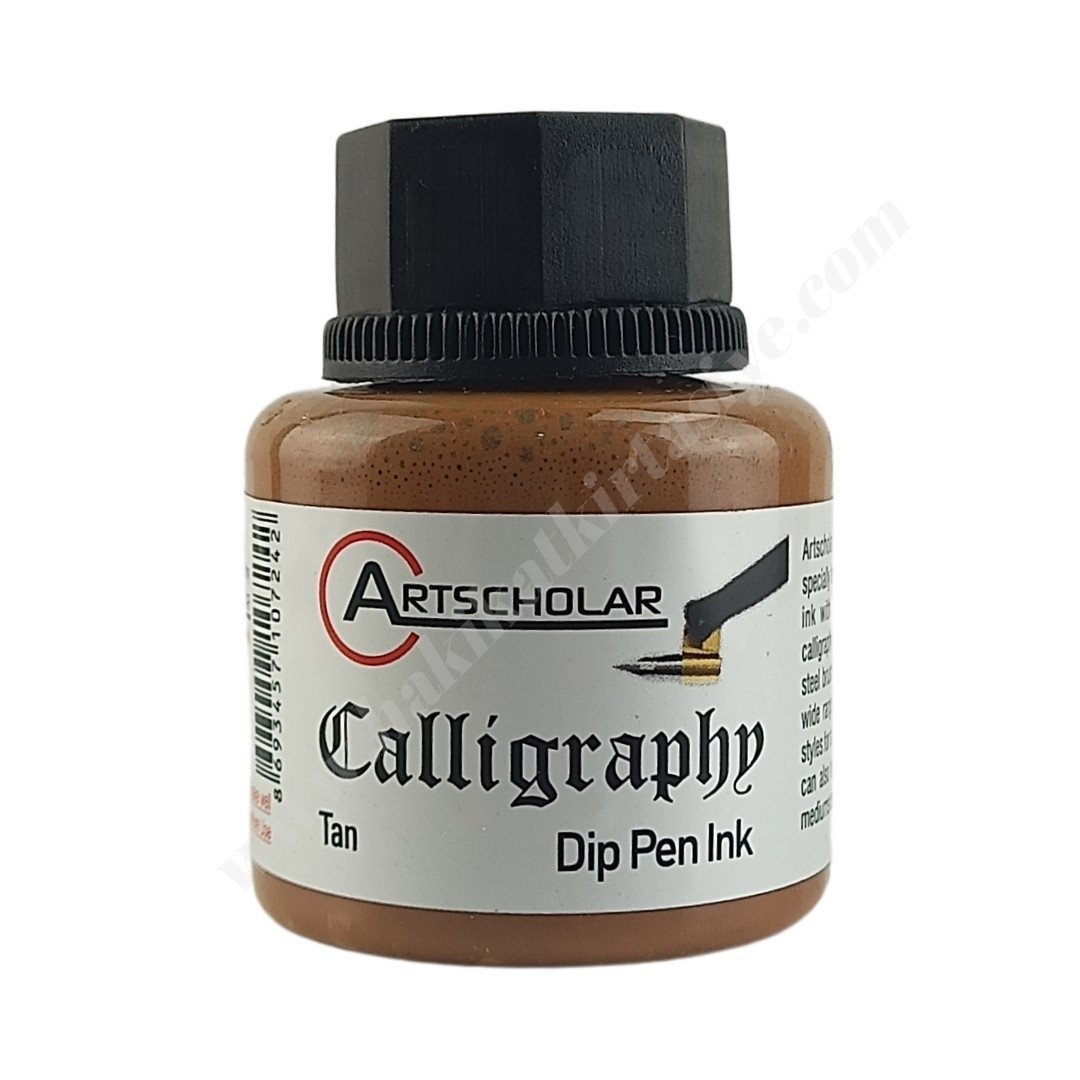 Artscholar Kaligrafi Mürekkebi 35ml Tan