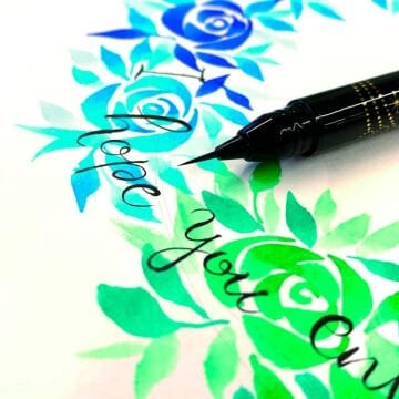 Zig Kuretake Brush Pen Ai Liner Ultra Fine Black ED100S