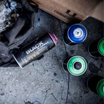 Montana Black Sprey Boya 400ml BLK8210 After