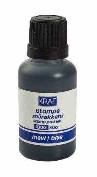 Kraf 430G Istampa Mürekkebi 30cc Mavi