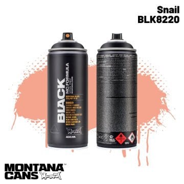Montana Black Sprey Boya 400ml BLK8220 Snail