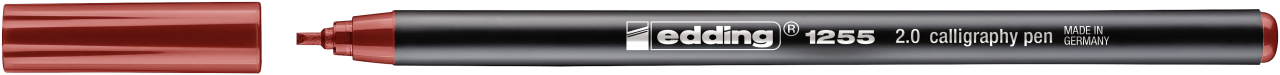 Edding 1255 Kaligrafi Kalemi 2.0mm Bordo