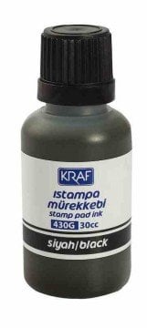 Kraf 430G Istampa Mürekkebi 30cc Siyah