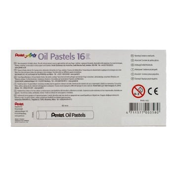 Pentel Yağlı Pastel Boya 16lı