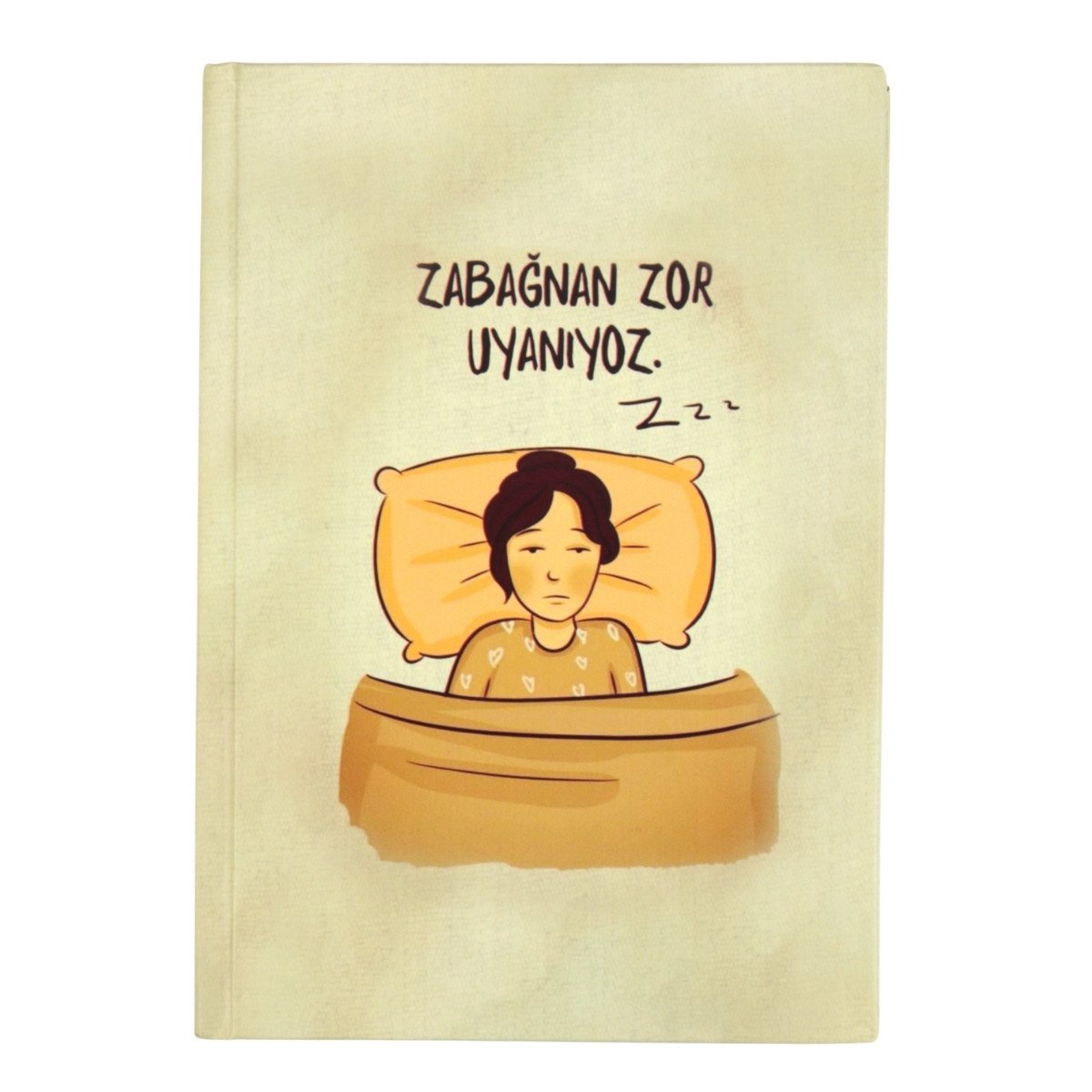 Yıldız Sert Kapak 14x20cm 80yp Duygulu Defter Çizgili Zabağnan