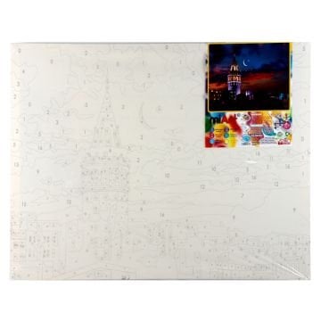 miArt Sayılarla Boyama Seti - Numaralı Tuval 40x50cm 06 Galata Kulesi