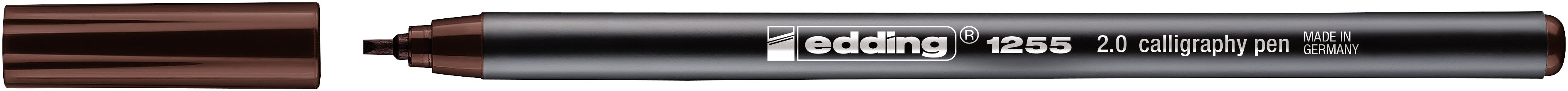 Edding 1255 Kaligrafi Kalemi 2.0mm Koyu Kahverengi
