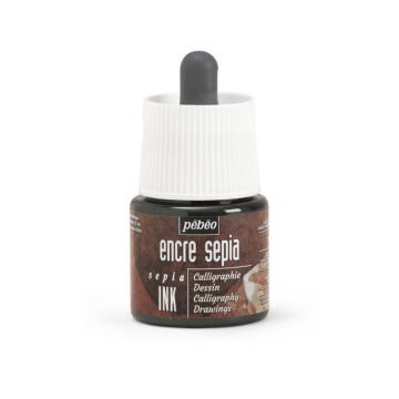Pebeo Artist Akrilik Mürekkep Kaligrafi ve Desen 45ml Sepia