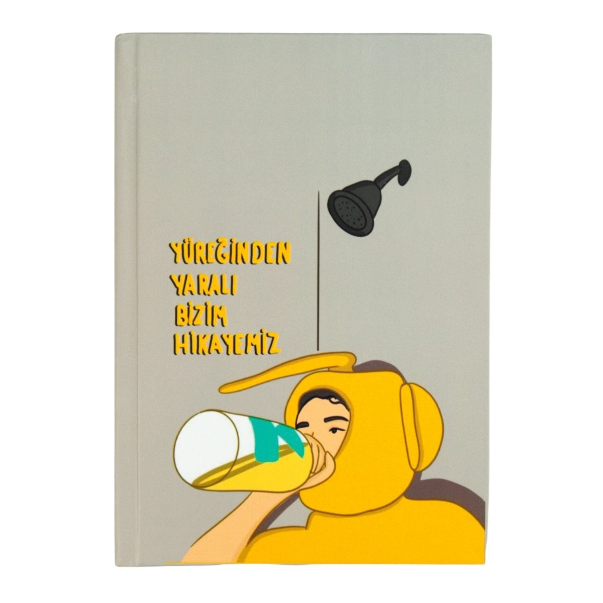 Yıldız Sert Kapak 14x20cm 80yp Duygulu Defter Çizgili Yüreğinden