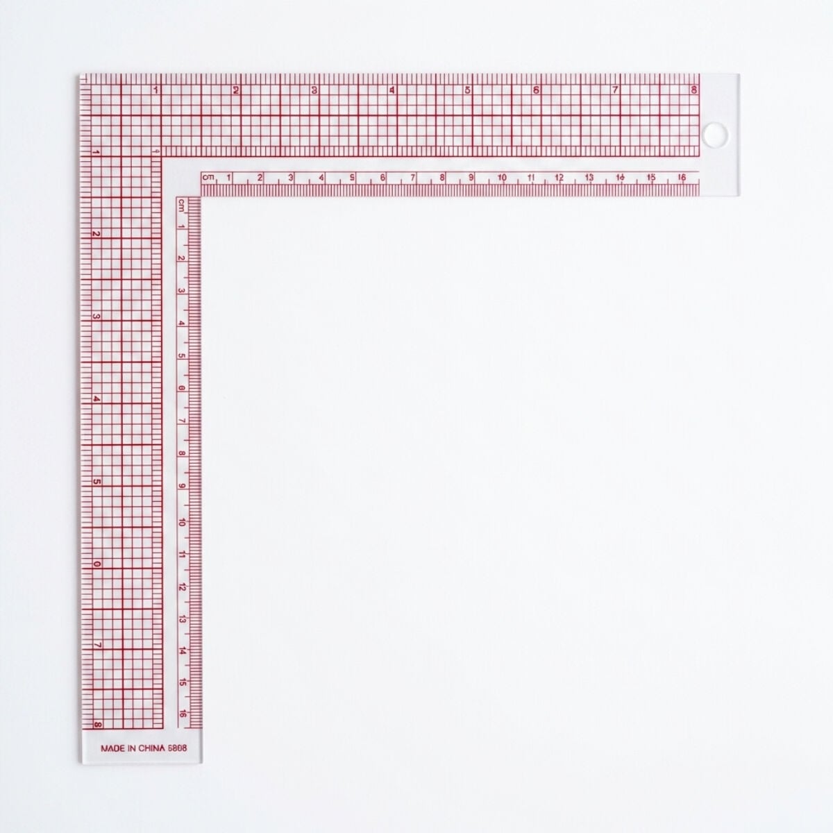 Art Elegant Plastik L Cetvel 16x16cm 5808