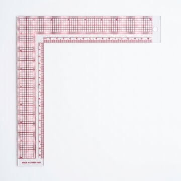 Art Elegant Plastik L Cetvel 16x16cm 5808