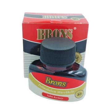 Brons Dolma Kalem Mürekkebi 35cc Kırmızı
