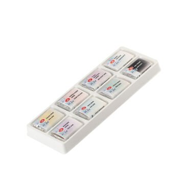 St Petersburg White Nights Shimmering  Collection Sulu Boya Tablet Seti 8x2.5ml Spring
