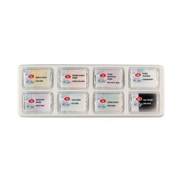 St Petersburg White Nights Shimmering  Collection Sulu Boya Tablet Seti 8x2.5ml Spring