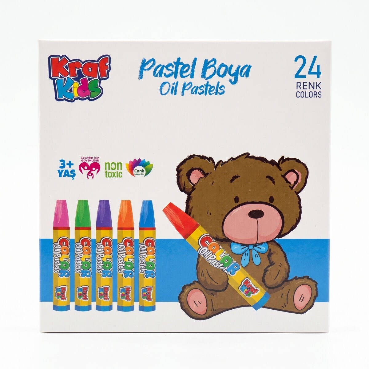Kraf Kids Oil Pastel Boya 24lü