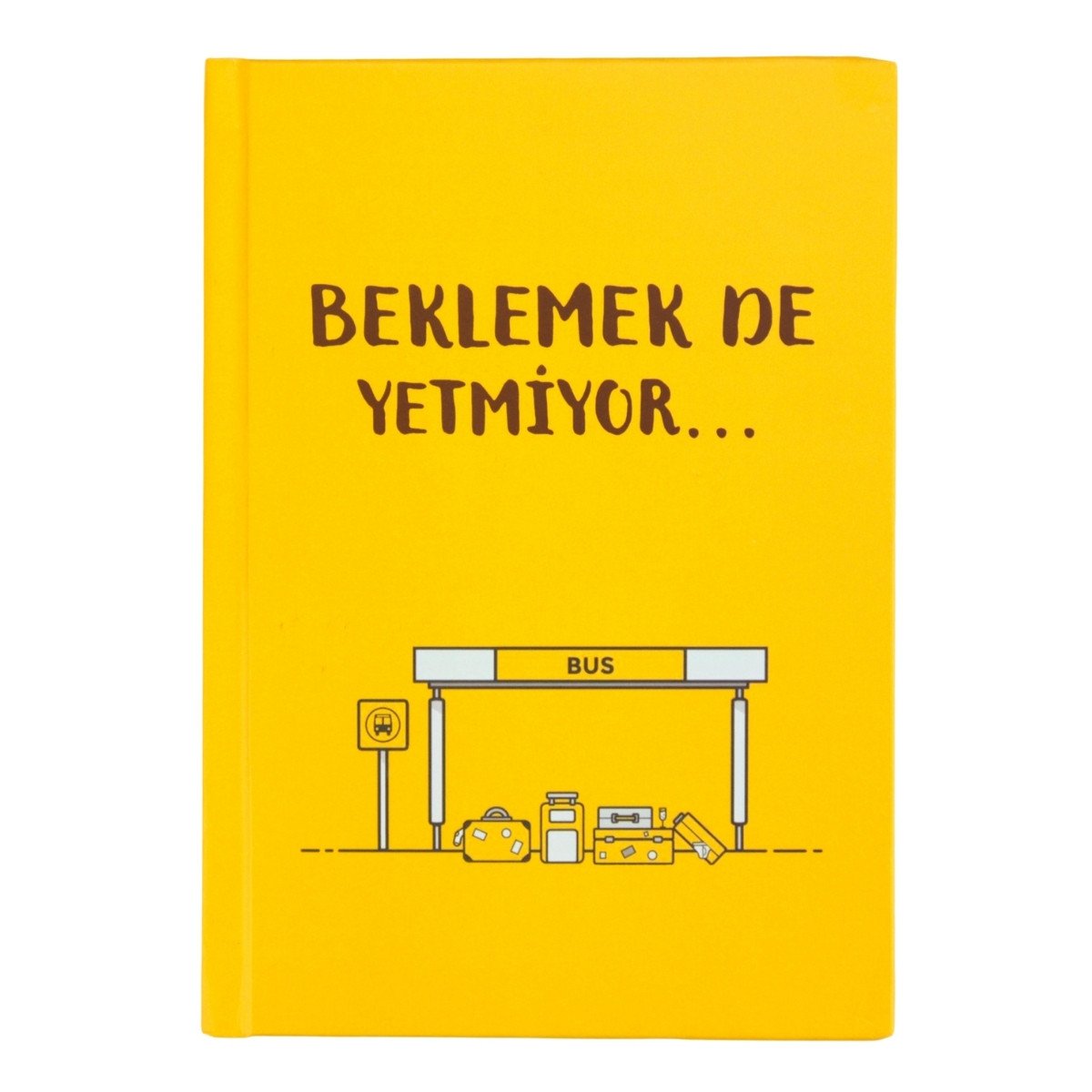 Yıldız Sert Kapak 14x20cm 80yp Duygulu Defter Çizgili Beklemek