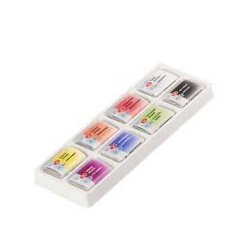 St. Petersburg White Nights Shimmering  Collection Sulu Boya Tablet Seti 8x2.5ml Summer