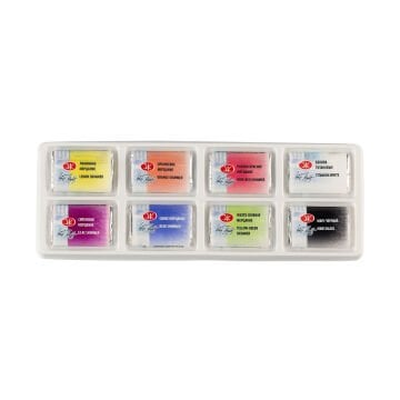 St Petersburg White Nights Shimmer King Collection Sulu Boya Tablet Seti 8x2.5ml Summer