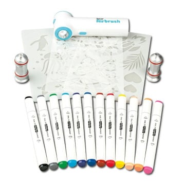 Serve Marker Airbrush Kiti 12 Renk