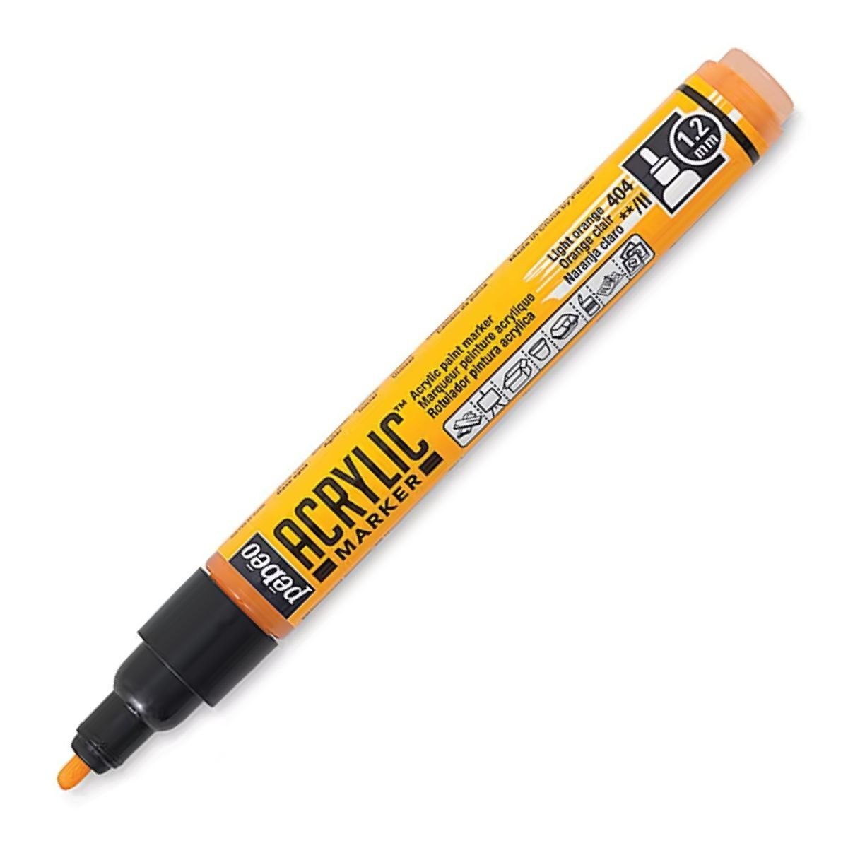 Pebeo Deco Marker 1.2mm Light Orange