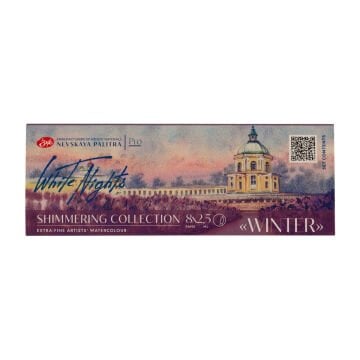 St Petersburg White Nights Shimmering Collection Sulu Boya Tablet Seti 8x2.5ml Winter