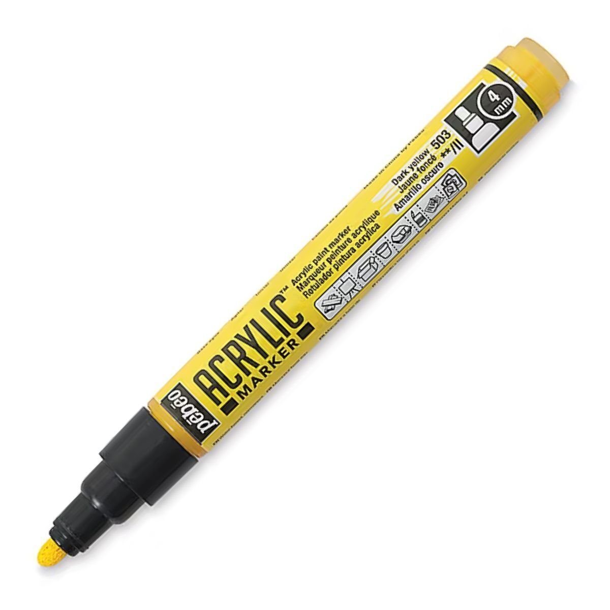 Pebeo Deco Marker 4.0mm Dark Yellow