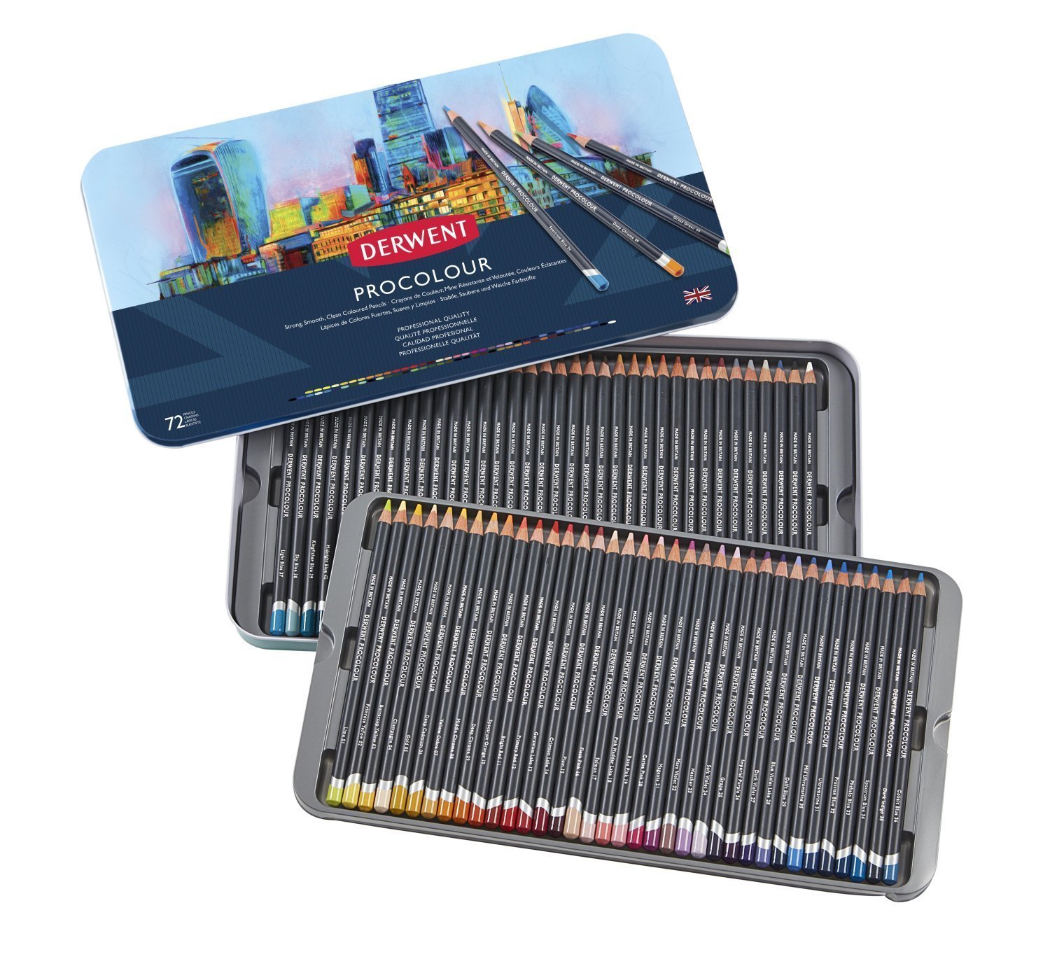 Derwent Procolour Kuru Boya Kalemi 72 Renk - 5.675,00 TL | Hakikat