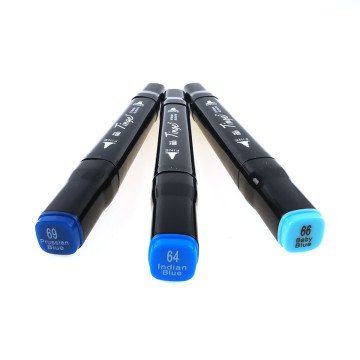 Tinge Marker 3lü Blue Set