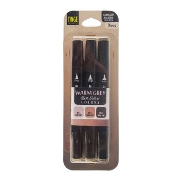 Tinge Marker 3lü Warm Grey Set
